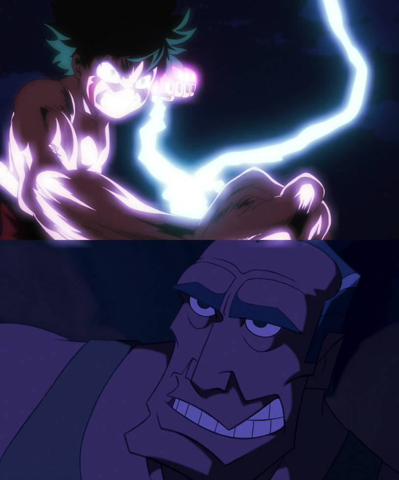 Deku vs. Rourke by SamLee25 on DeviantArt