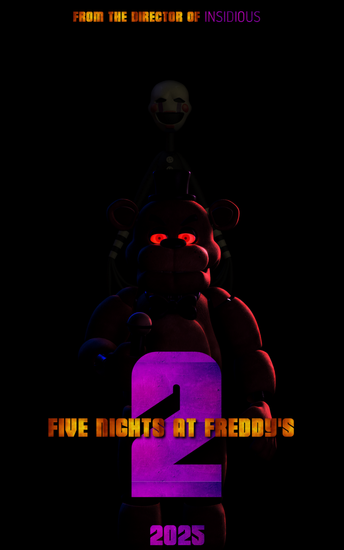 FNaF 2 The Movie Poster V2 by zerodigitalartsYmore on DeviantArt