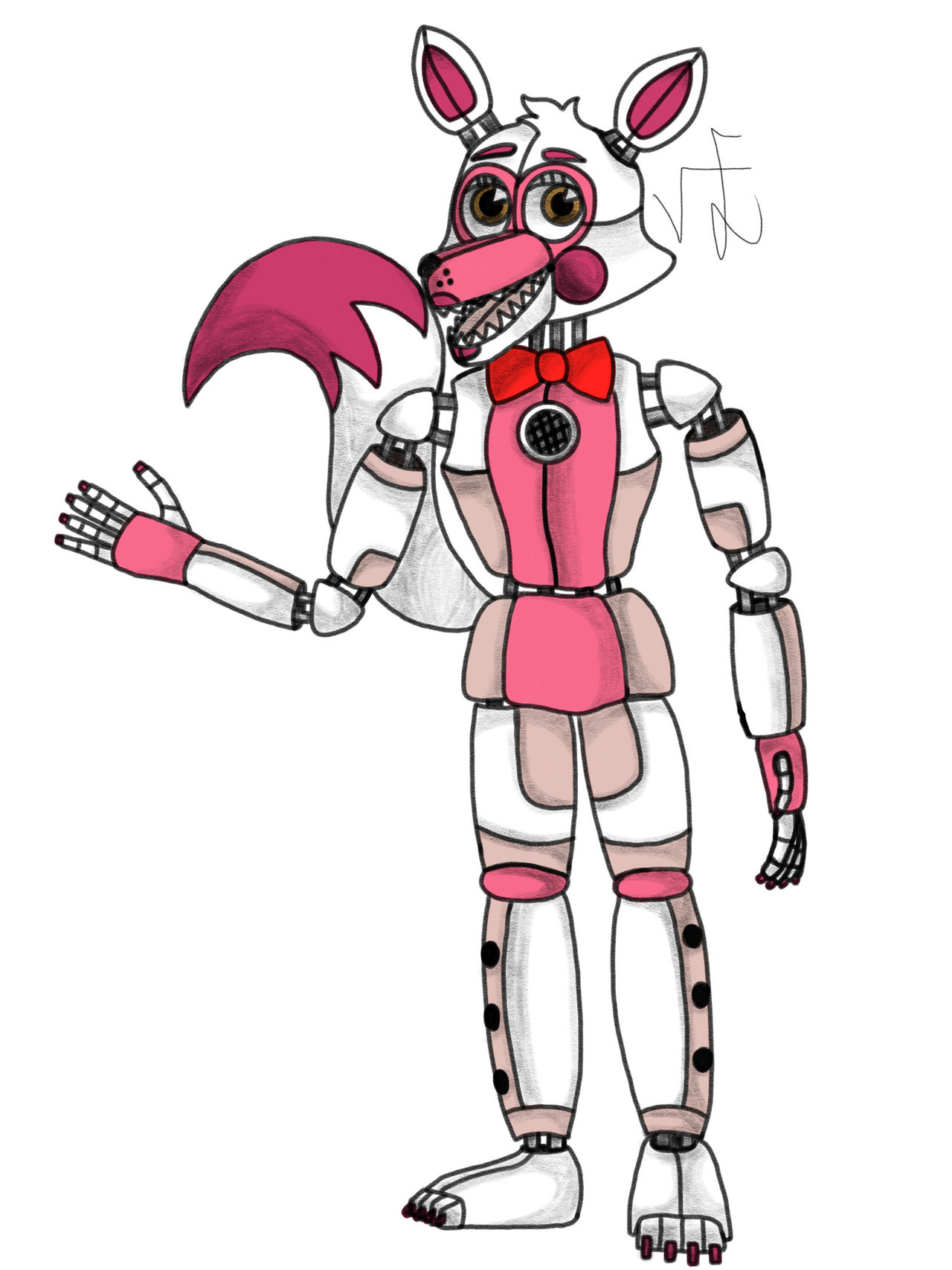 Funtime Foxy Sketch By ThatDisaster On DeviantArt