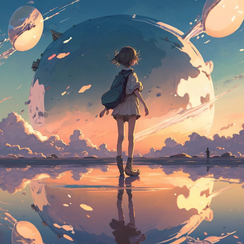 Rioooo anime girl walking on water ripples backdro by rioJpeg on DeviantArt Rioooo anime girl walking on water ripples backdro by rioJpeg on DeviantArt