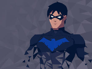 Low Poly Nightwing