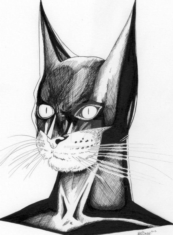 Batcat Drawing BatCat by Markbickley on DeviantArt