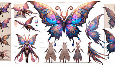 Fantasy Butterfly 0108 - Adoptable OPEN