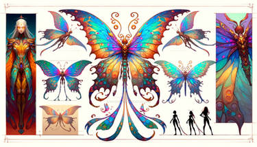 Fantasy Butterfly 0111 - Adoptable OPEN