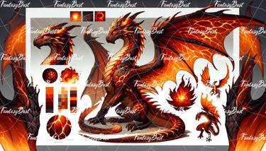 Fantasy Dragon 0236 - Adoptable OPEN