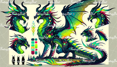 Fantasy Dragon - Adoptable OPEN 404