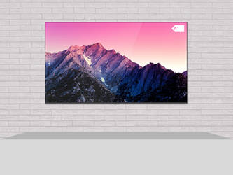 [Minimalist Concept] SHARP 4K HDR Android QLED TV