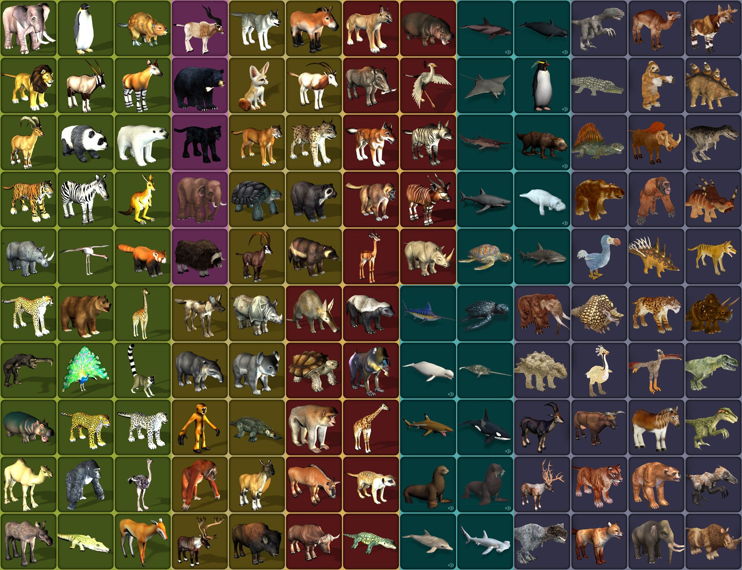 Zoo Tycoon 2 Ultimate Collection Animals Details by ReynaldoOktaviano on  DeviantArt
