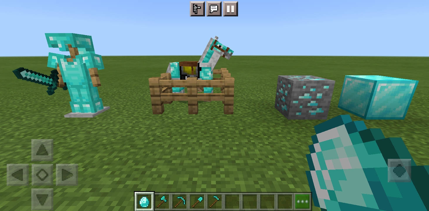 Minecraft Diamond Items by ReynaldoOktaviano on DeviantArt