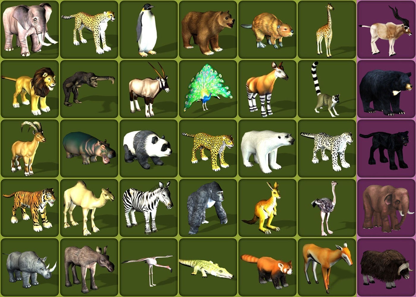 All animals of Zoo Tycoon Dinosaur Digs by nickthetrex on DeviantArt