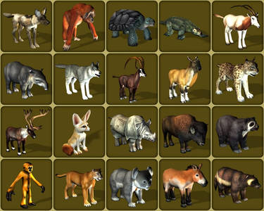 Zoo Tycoon 2: Quaggas by MF217 on DeviantArt