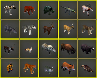 Zoo Tycoon 1 Complete Collection Animals by 98bokaj on DeviantArt