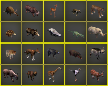 Survivalcraft All Land Animals by ReynaldoOktaviano on DeviantArt