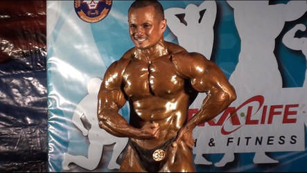 muscle bodybuilder Mohd Noor Syukri Nasir 2