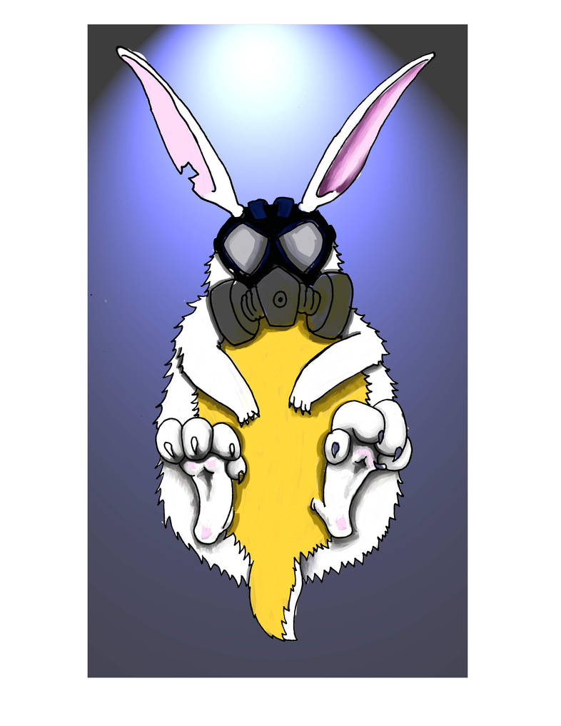 Gas Mask Bunny - In progress by maskeraide on DeviantArt