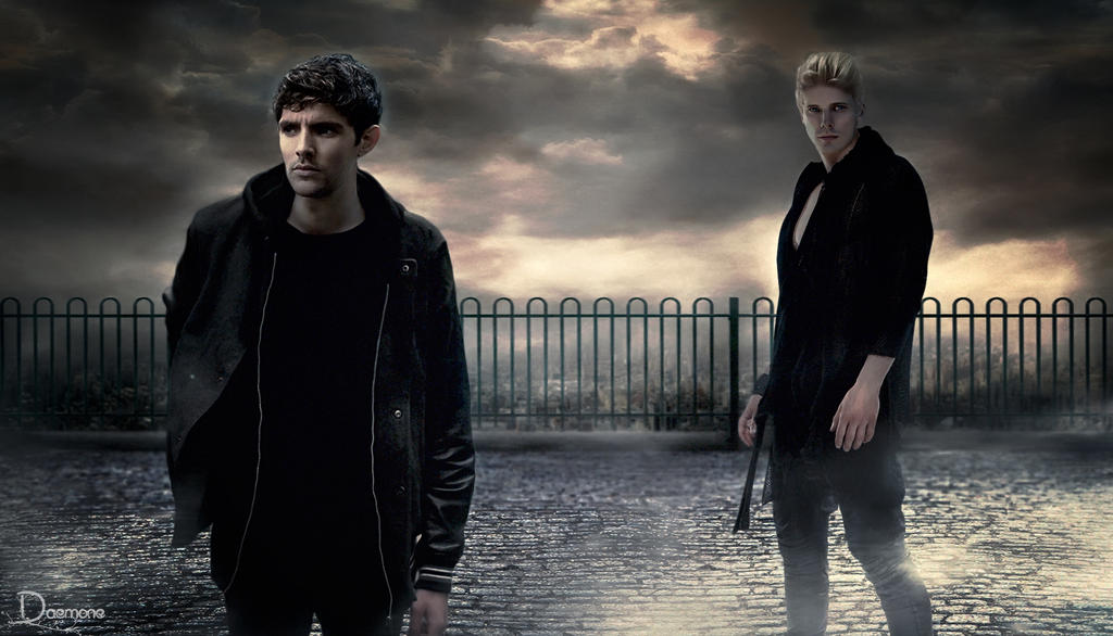 Merlin/Arthur AU by Daemone-A on DeviantArt