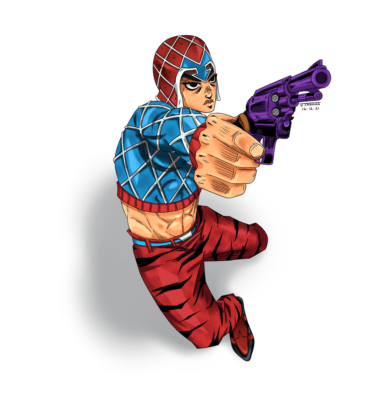 Ono.ri.na - Guido Mista I loved drawing him, the pose