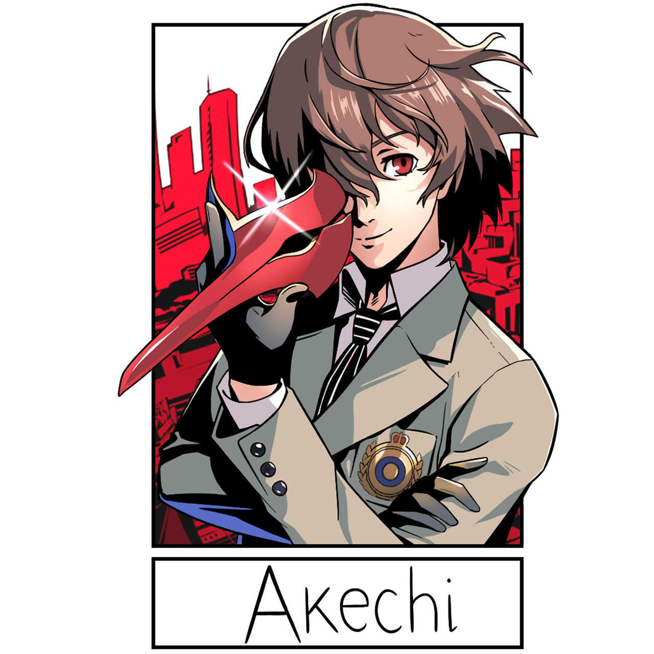 Goro Akechi - Persona 5 by DjinnArtwork on DeviantArt
