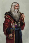 Merlin the court wizard