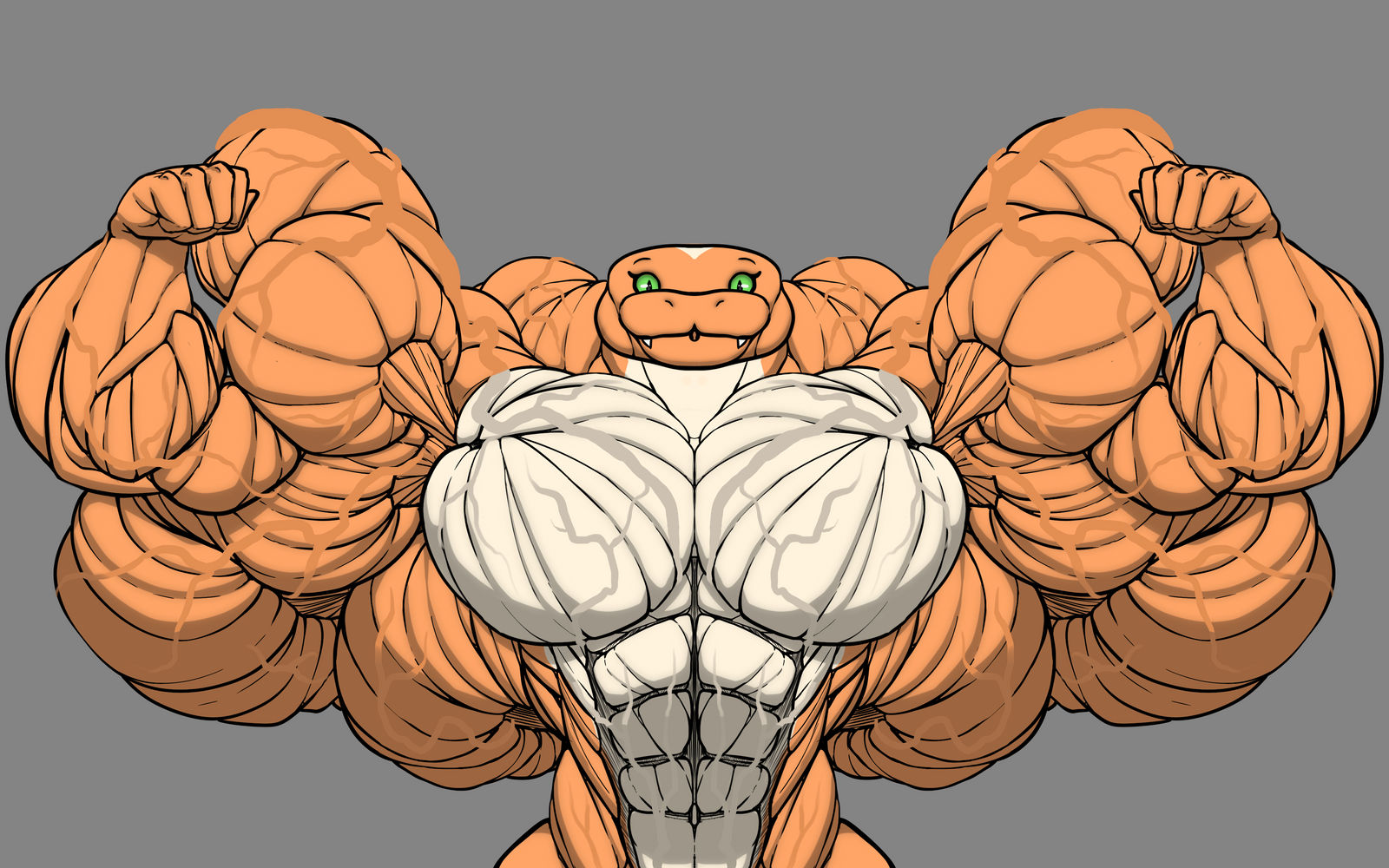 Her Biceps Rose! by SirJimB on DeviantArt