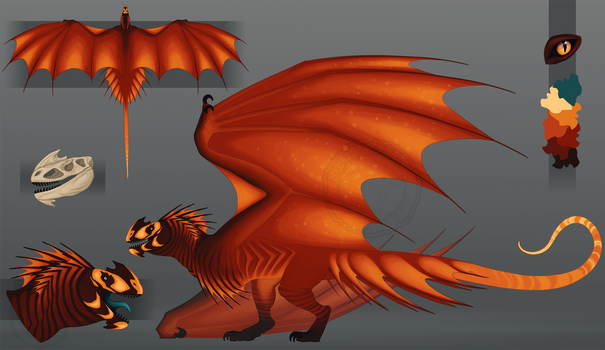 Fire Wyvern Adopt Auction [OPEN]