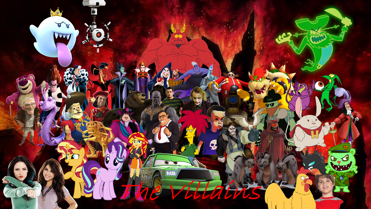 The Villains wallpaper by aldwinpanny10 on DeviantArt The Villains wallpaper by aldwinpanny10 on DeviantArt