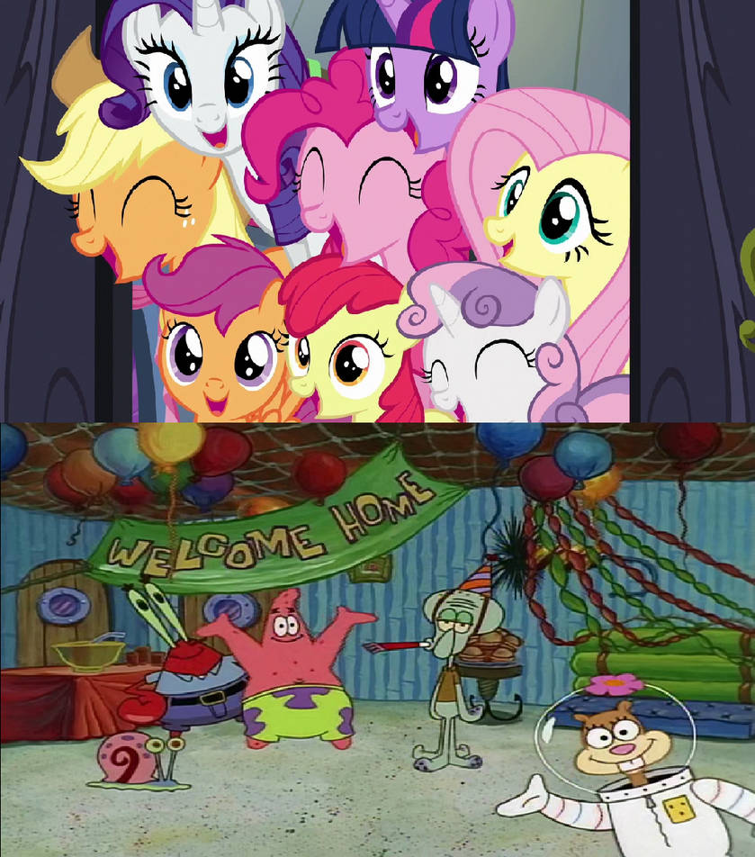 MLP FIM And Spongebob Squarepants Comparison 2 By Aldwinpanny10 On mlp-fim-and-spongebob-squarepants-comparison-2-by-aldwinpanny10-on