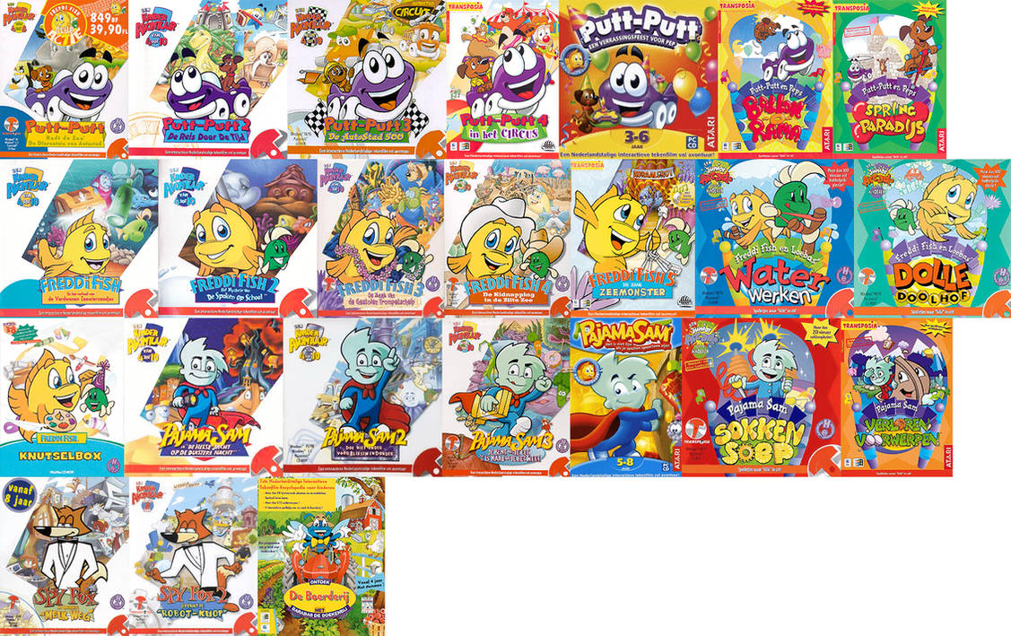 Humagos Humongous Entertainment Games in Dutch by aldwinpanny10 on DeviantArt