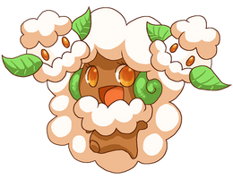 Whimsicott and Cottonee