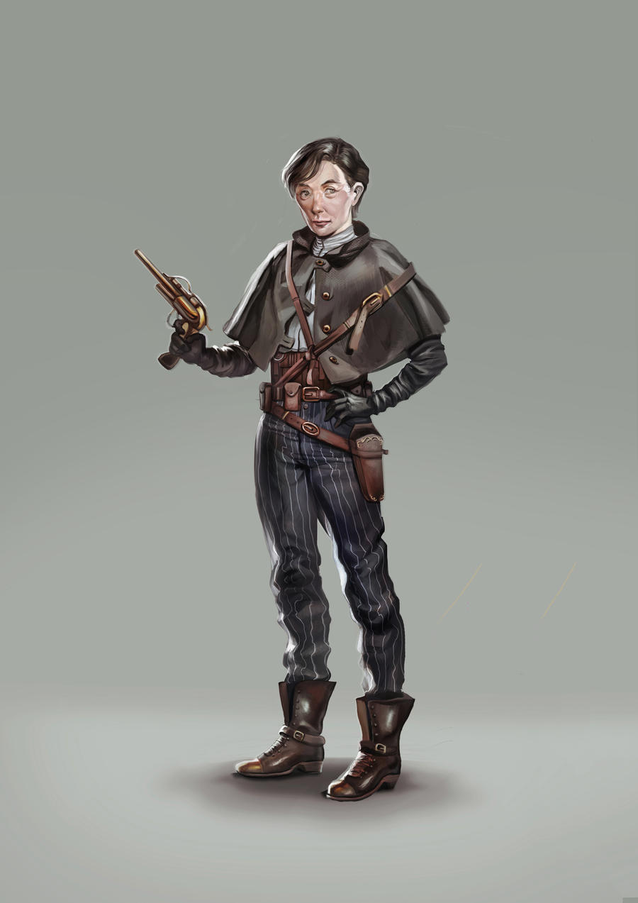 Steampunk character
