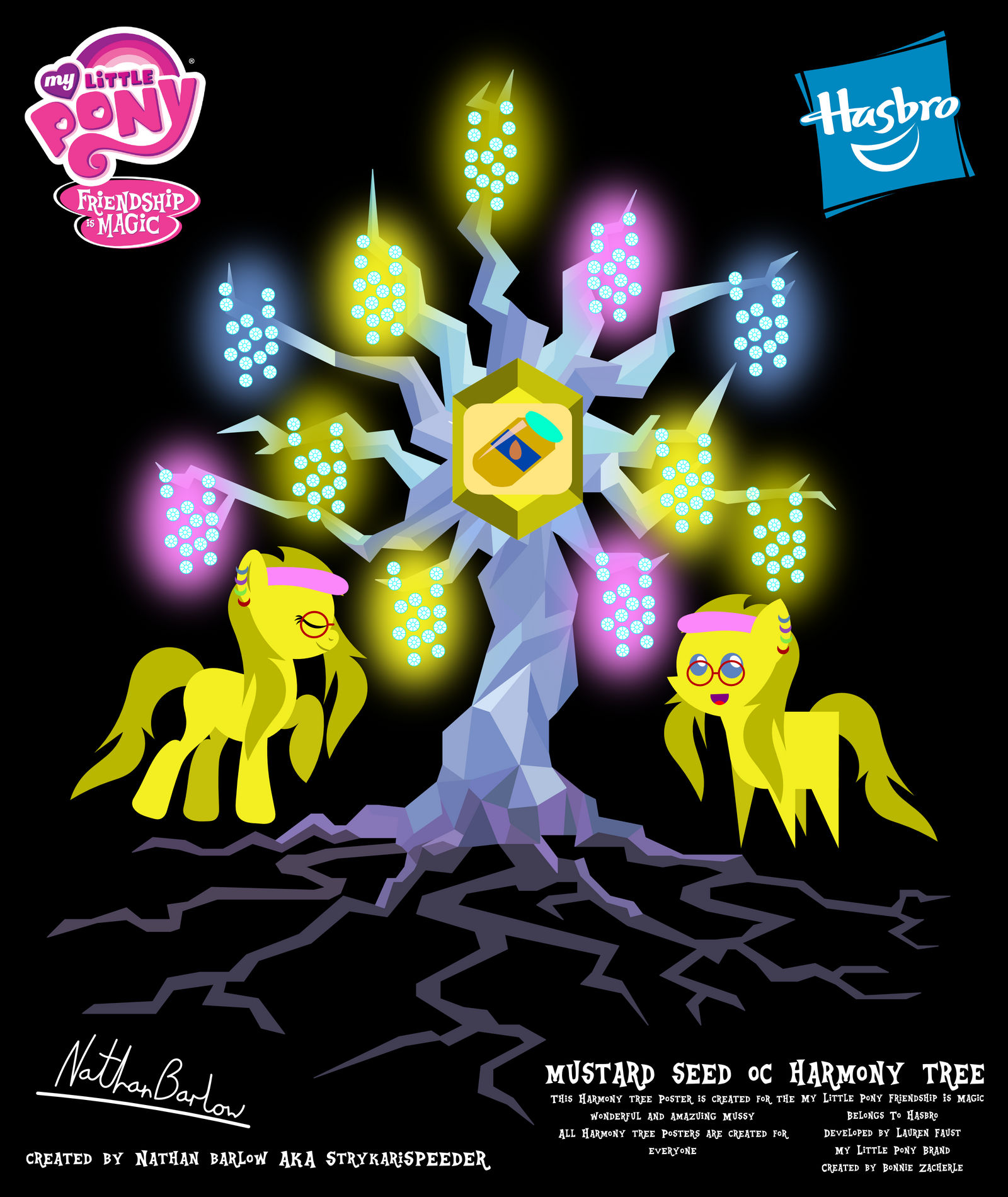 Mustard Seed OC Harmony Tree Poster