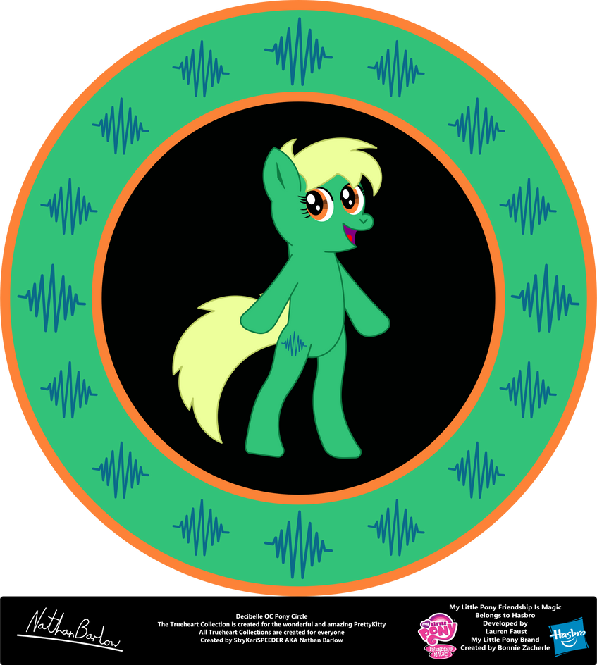 Decibelle OC Pony Circle by StryKariSPEEDER