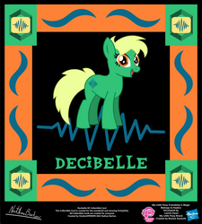 Decibelle OC Collectible Card