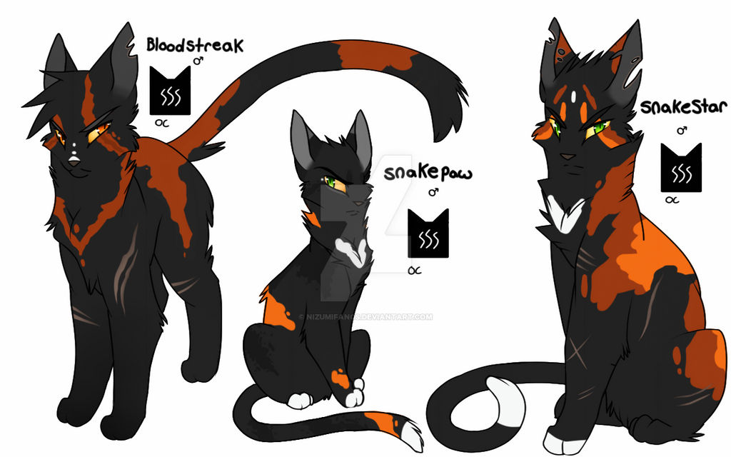 the grumpy grumps (warrior cat OC's) by Nizumifangs on DeviantArt