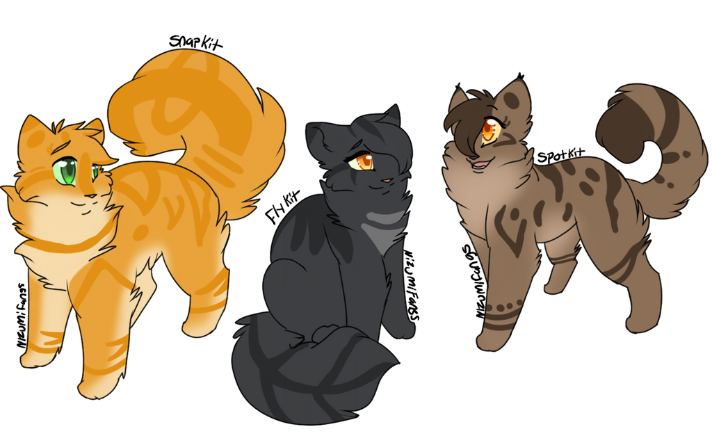 snapkit flykit and spotkit by Nizumifangs on DeviantArt