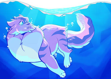 Into the water