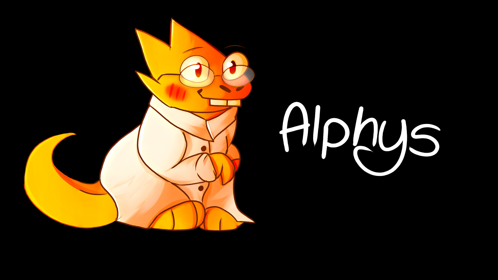 Alphys by Blizzzzy on DeviantArt