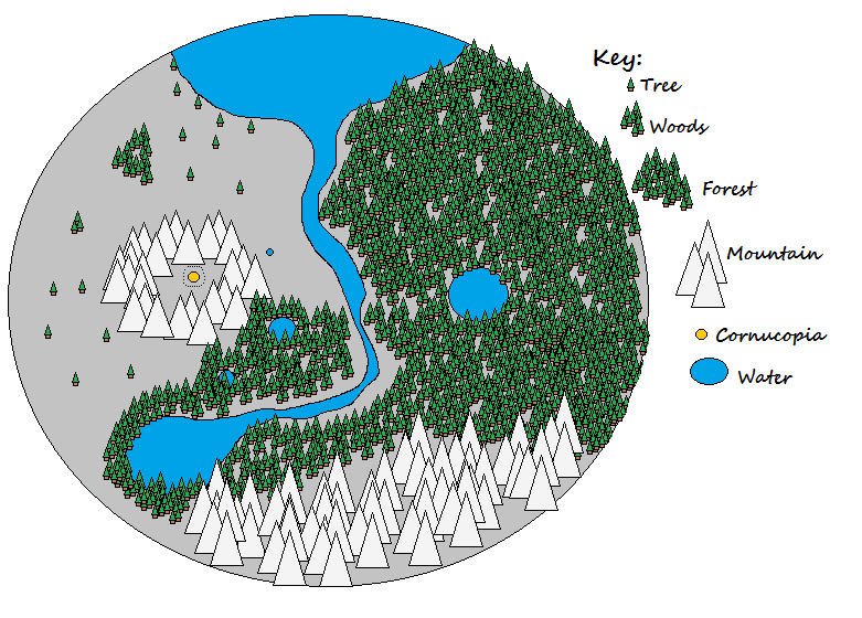 Hunger Games: Arena Idea 1 by Number 1 Deviant on DeviantArt Hunger Games: Arena Idea 1 by Number 1 Deviant on DeviantArt