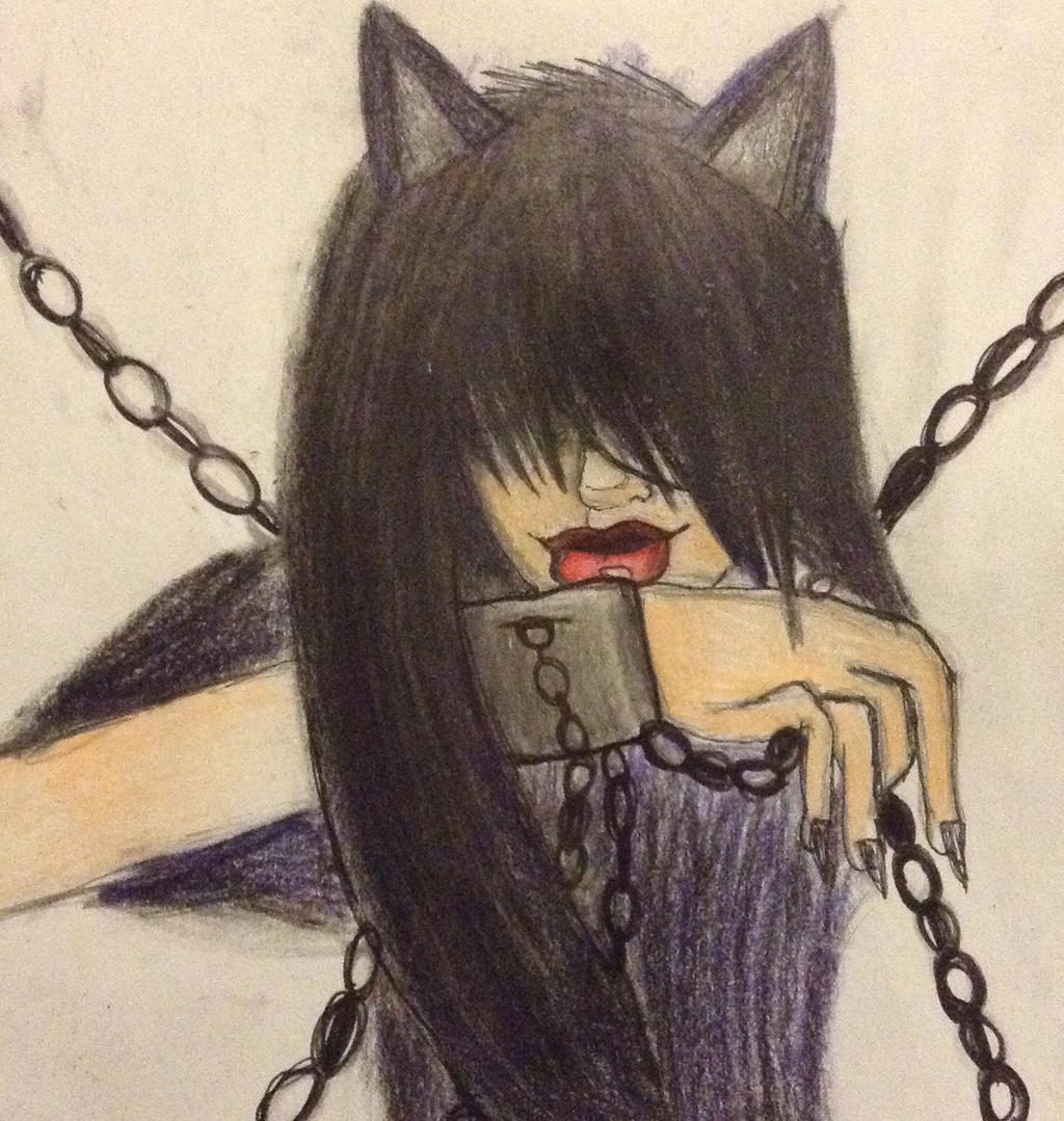 Trapped in chains by huntress-16 on DeviantArt