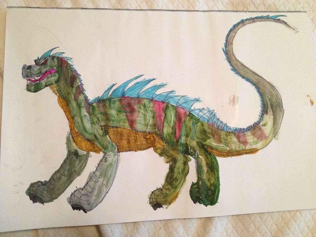 How To Draw Rhedosaurus Rhedosaurus by masonday on DeviantArt