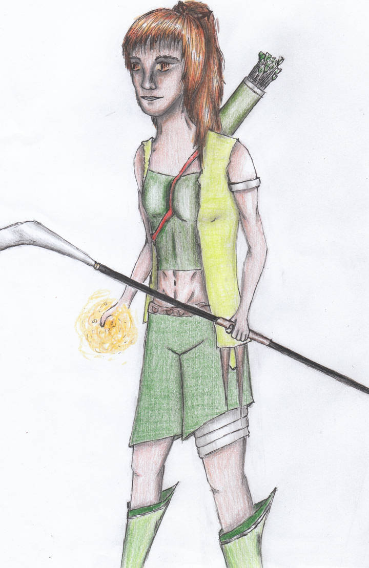 Magical Ranger- referenced by LinsDrawn on DeviantArt