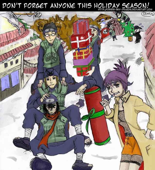 + Naruto + Happy Holidays