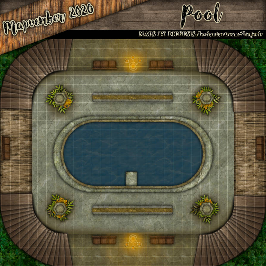 Mapvember2020 - day 15 | Pool by D1egesis on DeviantArt