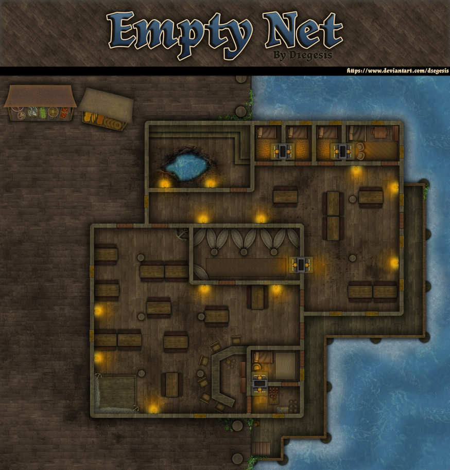 Net Running Map Tabletop Empty Net | Day | TTRPG Map by D1egesis on DeviantArt