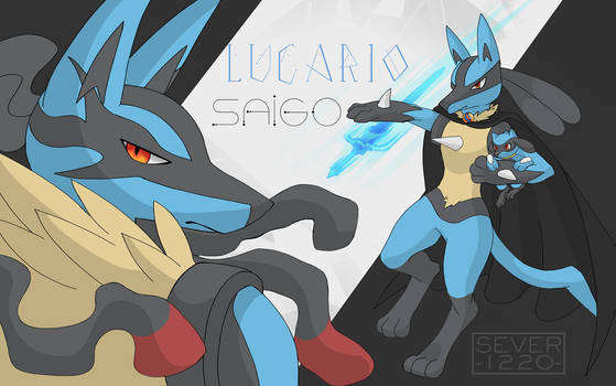 Shiny Lucario (My Version) by Lasercraft32 on DeviantArt