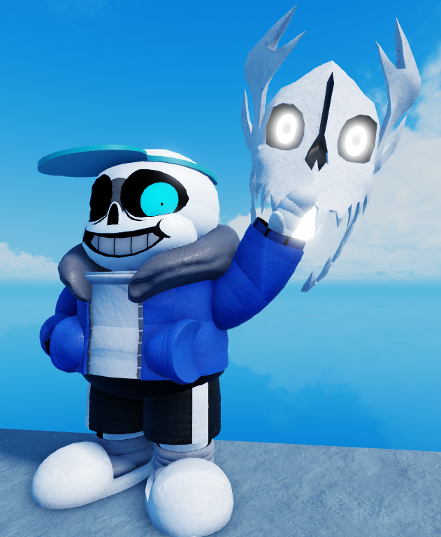 new sans model or something by DustyTheWer on DeviantArt