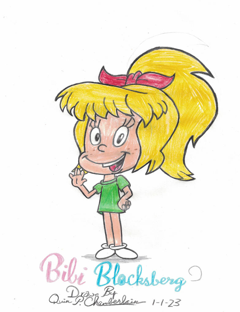 Bibi Blocksberg by QCartoon2001 on DeviantArt