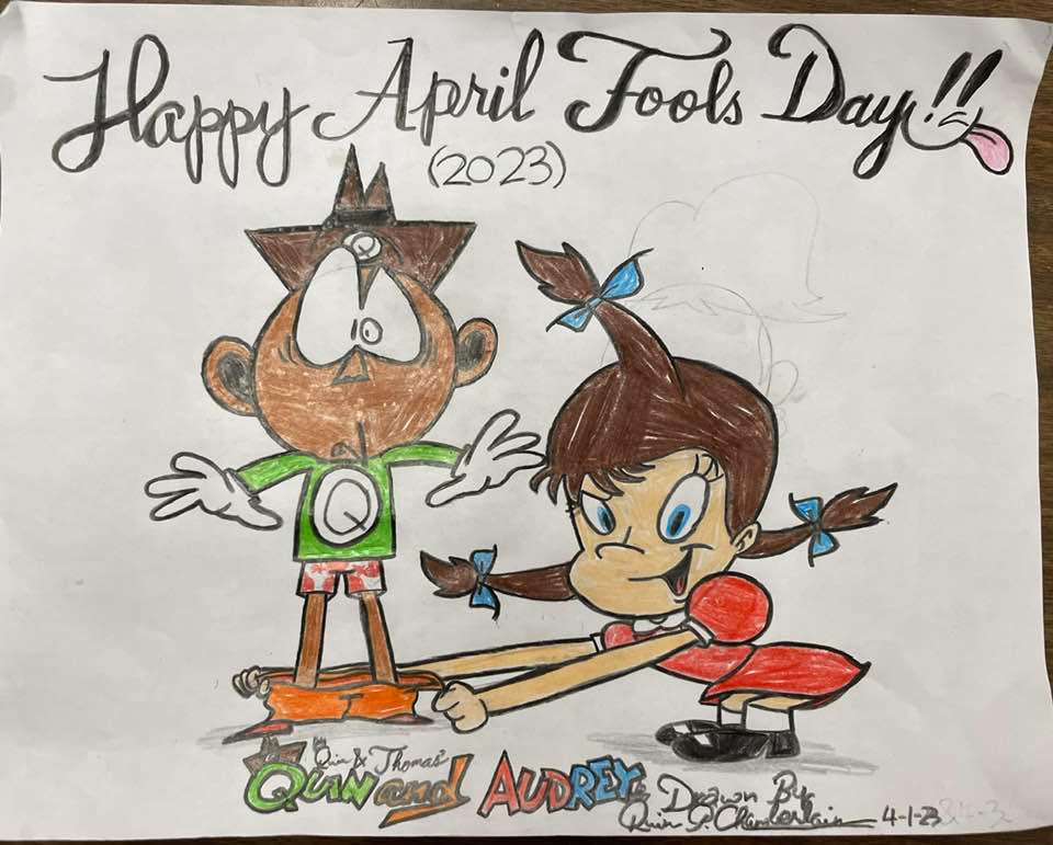 Late April Fools Happy LATE April Fools Day! by QCartoon2001 on DeviantArt