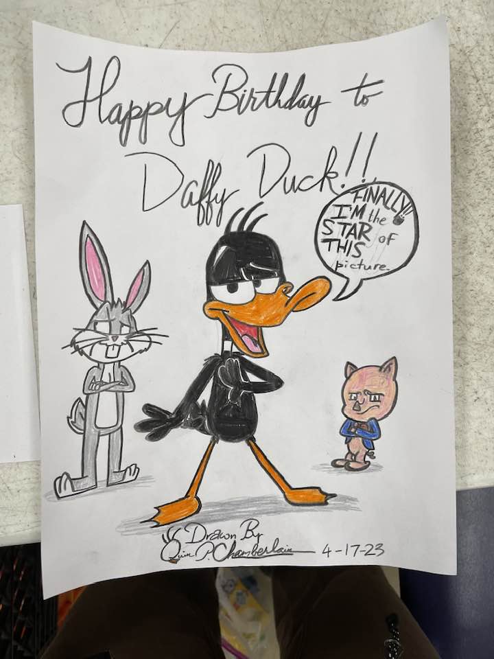 Happy LATE Birthday to Daffy Duck!! by QCartoon2001 on DeviantArt