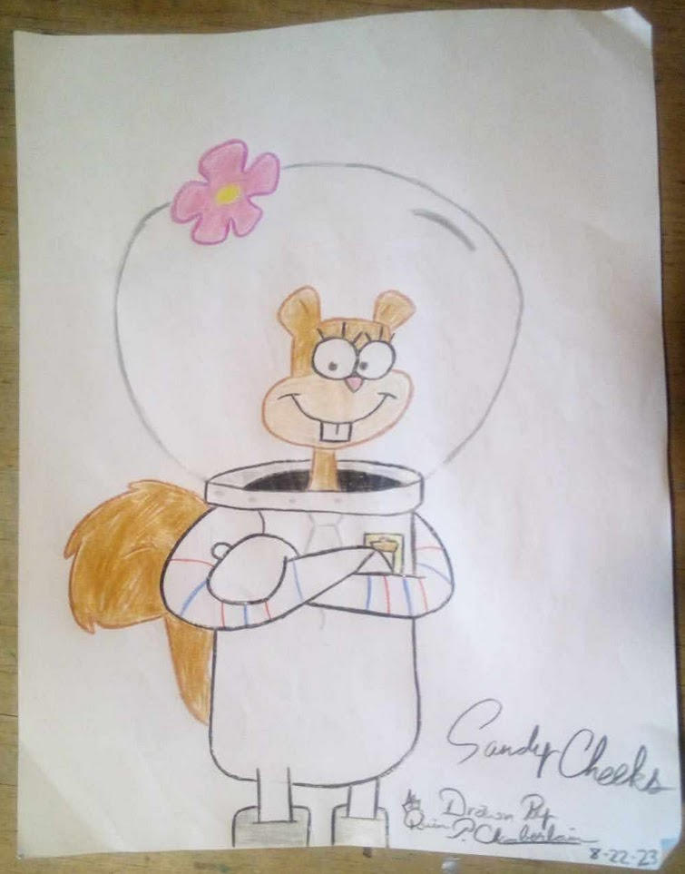 Sandy Cheeks by QCartoon2001 on DeviantArt